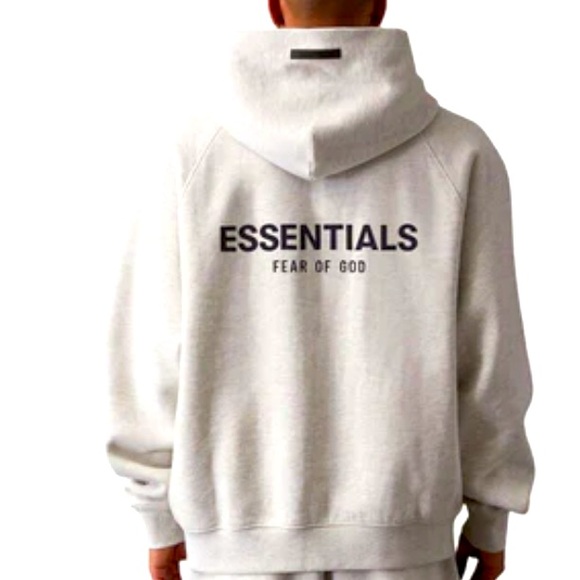 Fear Of God Essentials Hoodie-Velvet Lettering - Picture 1 of 17